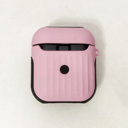 Чохол для AirPods протиударний рожевий Чохол для AirPods протиударний рожевий