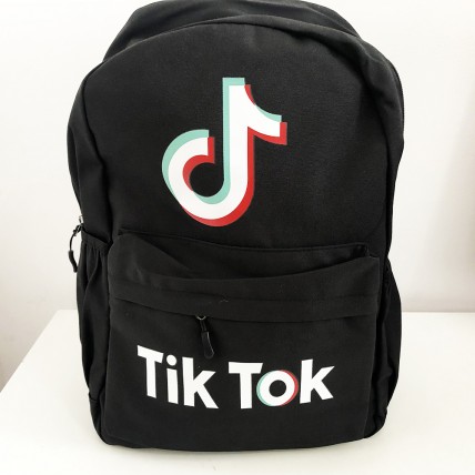 Рюкзак молодіжний Тік ток TikTok. Колір чорний Рюкзак молодіжний Тік ток TikTok. Колір чорний