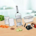 Універсальна овочерізка кухонний рубанок Овочерізка Nicer Dicer SPEED, ручна овочерізка мультислайсер Універсальна овочерізка кухонний рубанок Овочерізка Nicer Dicer SPEED, ручна овочерізка мультислайсер