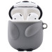 Чохол для AirPods силіконовий сірий Пінгвін Чохол для AirPods силіконовий сірий Пінгвін