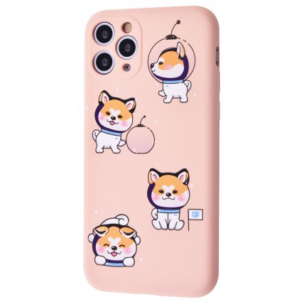 Чохол для Apple Iphone 11 Pro собачка в скафандрі. Колір бежевий Чохол для Apple Iphone 11 Pro собачка в скафандрі. Колір бежевий