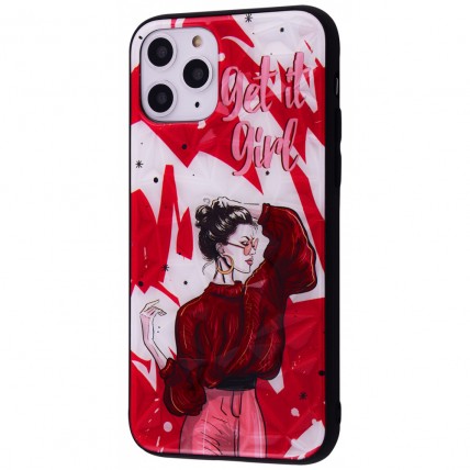 Чохол для Iphone 11 Pro червоний з білим Чохол для Iphone 11 Pro червоний з білим