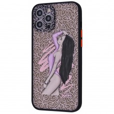 Чохол для Apple Iphone 12 Pro Max чорний Чохол для Apple Iphone 12 Pro Max чорний