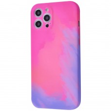 Чохол для Apple Iphone 12 Pro Max рожево-фіолетовий градієнт Чохол для Apple Iphone 12 Pro Max рожево-фіолетовий градієнт