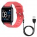 Смарт годинник Smart Watch T96 стильний із захистом від вологи та пилу з вимірюванням температура тіла. Колір: червоний Смарт годинник Smart Watch T96 стильний із захистом від вологи та пилу з вимірюванням температура тіла. Колір: червоний