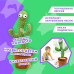 Танцюючий кактус співаючий 120 пісень з підсвічуванням Dancing Cactus TikTok іграшка Повторюшка кактус Танцюючий кактус співаючий 120 пісень з підсвічуванням Dancing Cactus TikTok іграшка Повторюшка кактус