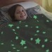Плед, що світиться в темряві, плюшеве покривало Blanket kids Magic Star 150х100 см флісова ковдра. Колір: сірий Плед, що світиться в темряві, плюшеве покривало Blanket kids Magic Star 150х100 см флісова ковдра. Колір: сірий