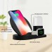 Док-станція зарядна станція Wireless fast charger 3 в 1 Док-станція зарядна станція Wireless fast charger 3 в 1