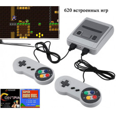 Ретро ігрова консоль приставка 620 ігор Game Box Dendy Super Mini з 2 джойстиками Ретро ігрова консоль приставка 620 ігор Game Box Dendy Super Mini з 2 джойстиками