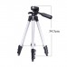Штатив для телефону та фотоапарата Tripod 3110 PRO портативний трипод 0,35-1.02м висота. Колір: срібний Штатив для телефону та фотоапарата Tripod 3110 PRO портативний трипод 0,35-1.02м висота. Колір: срібний
