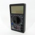 Цифровий мультиметр Digital Tech DT700D великий дисплей (зі звуком), мультиметр із захистом