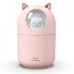 Зволожувач повітря Humidifier H2O Cat USB із котиком на 300мл. Колір: рожевий Зволожувач повітря Humidifier H2O Cat USB із котиком на 300мл. Колір: рожевий