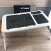 Складаний столик для ноутбука LD-09 E-Table, столик з охолодженням 2 USB кулера