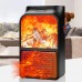 Портативний обігрівач Flame Heater 900 Вт, тепловий вентилятор, обігрівач для дому, ветродуйчик Портативний обігрівач Flame Heater 900 Вт, тепловий вентилятор, обігрівач для дому, ветродуйчик