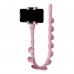 Гнучкий тримач для телефону з універсальними присосками Cute Worm Lazy Holder. Колір: рожевий Гнучкий тримач для телефону з універсальними присосками Cute Worm Lazy Holder. Колір: рожевий