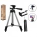 Штатив для телефону та фотоапарата Tripod 3110 PRO портативний трипод 0,35-1.02м висота. Колір: срібний Штатив для телефону та фотоапарата Tripod 3110 PRO портативний трипод 0,35-1.02м висота. Колір: срібний