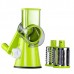 Овочерізка мультислайсер Tabletop Drum Grater Kitchen Master Терка для овочів та фруктів 3 насадки. Колір: зелений Овочерізка мультислайсер Tabletop Drum Grater Kitchen Master Терка для овочів та фруктів 3 насадки. Колір: зелений