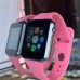 Смарт-годинник Smart Watch A1 розумний електронний зі слотом під sim-карту + карту пам'яті micro-sd. Колір: рожевий Смарт-годинник Smart Watch A1 розумний електронний зі слотом під sim-карту + карту пам'яті micro-sd. Колір: рожевий