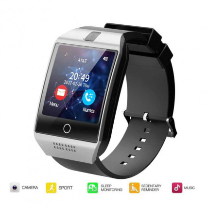 Смарт-годинник Smart Watch Q18. Колір: срібний Смарт-годинник Smart Watch Q18. Колір: срібний