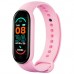 Фітнес браслет FitPro Smart Band M6 (смарт годинник, пульсоксиметр, пульс). Колір рожевий Фітнес браслет FitPro Smart Band M6 (смарт годинник, пульсоксиметр, пульс). Колір рожевий