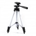 Штатив для телефону та фотоапарата Tripod 3110 PRO портативний трипод 0,35-1.02м висота. Колір: срібний Штатив для телефону та фотоапарата Tripod 3110 PRO портативний трипод 0,35-1.02м висота. Колір: срібний