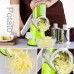Овочерізка мультислайсер Tabletop Drum Grater Kitchen Master Терка для овочів та фруктів 3 насадки. Колір: зелений Овочерізка мультислайсер Tabletop Drum Grater Kitchen Master Терка для овочів та фруктів 3 насадки. Колір: зелений