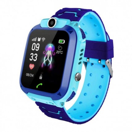 Дитячий Смарт Годинник Smart Baby Watch Q12 SIM /Bluetooth /LBS/GPS. Колір: блакитний Дитячий Смарт Годинник Smart Baby Watch Q12 SIM /Bluetooth /LBS/GPS. Колір: блакитний