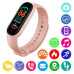 Смарт браслет M5 Smart Bracelet Фітнес трекер Watch Bluetooth. Колір рожевий Смарт браслет M5 Smart Bracelet Фітнес трекер Watch Bluetooth. Колір рожевий