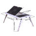 Складаний столик для ноутбука LD-09 E-Table, столик з охолодженням 2 USB кулера