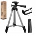 Штатив для телефону та фотоапарата Tripod 3110 PRO портативний трипод 0,35-1.02м висота. Колір: срібний Штатив для телефону та фотоапарата Tripod 3110 PRO портативний трипод 0,35-1.02м висота. Колір: срібний