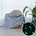 Плед, що світиться в темряві, плюшеве покривало Blanket kids Magic Star 150х100 см флісова ковдра. Колір: сірий Плед, що світиться в темряві, плюшеве покривало Blanket kids Magic Star 150х100 см флісова ковдра. Колір: сірий