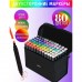Набір маркерів для малювання Touch 80 шт./уп. двосторонні професійні фломастери для художників Набір маркерів для малювання Touch 80 шт./уп. двосторонні професійні фломастери для художників