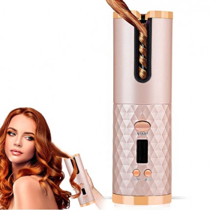 Плойка авто-бігуді для завивки волосся бездротовий Ramindong Hair curler. Колір: рожевий Плойка авто-бігуді для завивки волосся бездротовий Ramindong Hair curler. Колір: рожевий
