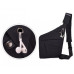 Сумка тактична Cross Body месенджер із тканини. Колір: чорний Сумка тактична Cross Body месенджер із тканини. Колір: чорний