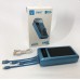 Портативний зарядний пристрій на 20000mAh, Power Bank на сонячній батареї, для планшета. Колір: синій Портативний зарядний пристрій на 20000mAh, Power Bank на сонячній батареї, для планшета. Колір: синій