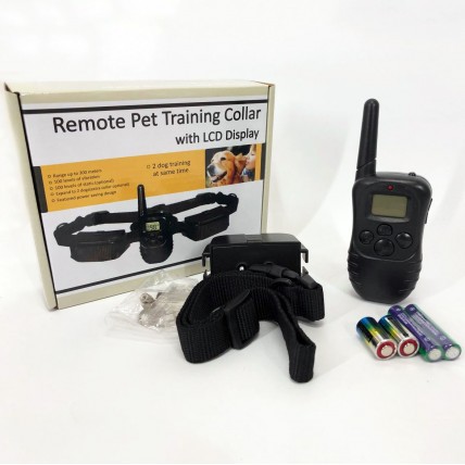 Нашийник для дресирування собак Remote Pet Dog Training з LCD Дисплеєм Нашийник для дресирування собак Remote Pet Dog Training з LCD Дисплеєм