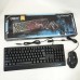 Клавіатура+мишка UKC з LED підсвічуванням від USB M-710, клавіатура ігрова з підсвічуванням та мишкою Клавіатура+мишка UKC з LED підсвічуванням від USB M-710, клавіатура ігрова з підсвічуванням та мишкою