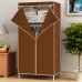 Шафа складна тканинна STORAGE WARDROBE KM-105 на 2 секції | Шафа розбірна з тканини | органайзер для одягу (106х45х170). Колір: коричневий Шафа складна тканинна STORAGE WARDROBE KM-105 на 2 секції | Шафа розбірна з тканини | органайзер для одягу (106х45х170). Колір: коричневий