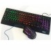 Клавіатура+мишка UKC з LED підсвічуванням від USB M-710, клавіатура ігрова з підсвічуванням та мишкою Клавіатура+мишка UKC з LED підсвічуванням від USB M-710, клавіатура ігрова з підсвічуванням та мишкою