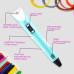 3D ручка Smart 3D Pen 2 c LCD дисплеєм. Колір блакитний 3D ручка Smart 3D Pen 2 c LCD дисплеєм. Колір блакитний