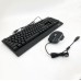 Клавіатура+мишка UKC з LED підсвічуванням від USB M-710, клавіатура ігрова з підсвічуванням та мишкою Клавіатура+мишка UKC з LED підсвічуванням від USB M-710, клавіатура ігрова з підсвічуванням та мишкою