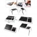 Складаний столик для ноутбука LD-09 E-Table, столик з охолодженням 2 USB кулера