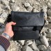 Тактична шкіряна сумка з кобурою, чоловічий месенджер, барсетка - чорний слінг, чоловіча сумка через плече Тактична шкіряна сумка з кобурою, чоловічий месенджер, барсетка - чорний слінг, чоловіча сумка через плече