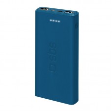 Павербанк (Зовнішній акумулятор) SBS TTBB10000FASTK 10000Mah. Колір: синій Павербанк (Зовнішній акумулятор) SBS TTBB10000FASTK 10000Mah. Колір: синій