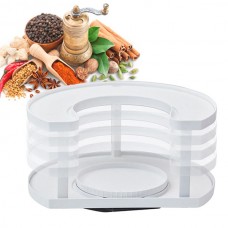 Спеціалістка Spice Spinner Two-Tiered Spice Organizer незамінна помічниця в будинку Спеціалістка Spice Spinner Two-Tiered Spice Organizer незамінна помічниця в будинку