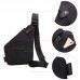 Сумка тактична Cross Body месенджер із тканини. Колір: чорний Сумка тактична Cross Body месенджер із тканини. Колір: чорний