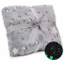 Плед, що світиться в темряві, плюшеве покривало Blanket kids Magic Star 150х100 см флісова ковдра. Колір: сірий Плед, що світиться в темряві, плюшеве покривало Blanket kids Magic Star 150х100 см флісова ковдра. Колір: сірий