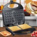 Вафельниця Domotec MS-7705 електрична з антипригарним покриттям 1000 Вт Вафельниця Domotec MS-7705 електрична з антипригарним покриттям 1000 Вт
