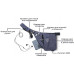 Сумка тактична Cross Body месенджер із тканини. Колір: чорний Сумка тактична Cross Body месенджер із тканини. Колір: чорний