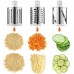 Овочерізка мультислайсер Tabletop Drum Grater Kitchen Master Терка для овочів та фруктів 3 насадки. Колір: блакитний Овочерізка мультислайсер Tabletop Drum Grater Kitchen Master Терка для овочів та фруктів 3 насадки. Колір: блакитний